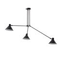 Czarna lampa sufitowa 80x80 cm Dione – Kave Home