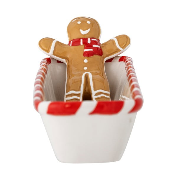 Biała ceramiczna miska ze świątecznym motywem 110 ml Ginnie – Bloomingville-image-4