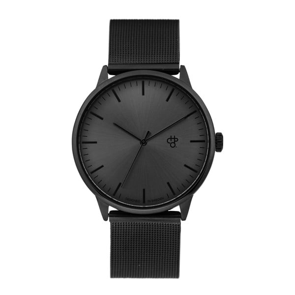 Zegarek w czarnej metalicznej barwie CHPO Nando