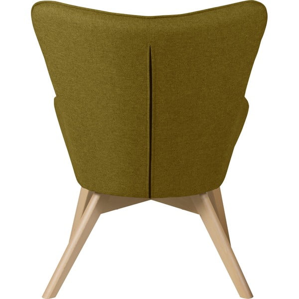 Zielony fotel z podnóżkiem Niko – Ropez-image-4