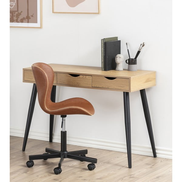 Biurko z dekorem drewna Actona Neptun-image-1