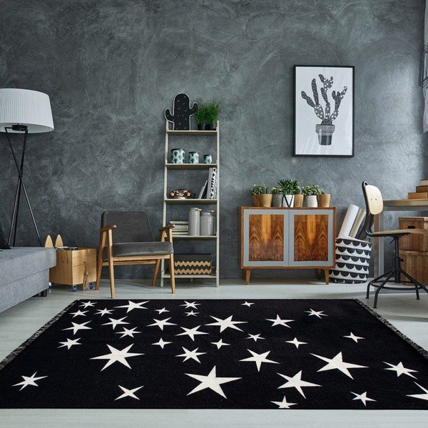 Dwustronny dywan odpowiedni do prania Kate Louise Doube Sided Rug Milkyway, 80x150 cm-image-1