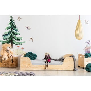Dziecięce łóżko z drewna sosnowego Adeko Pepe Frida, 80x160 cm