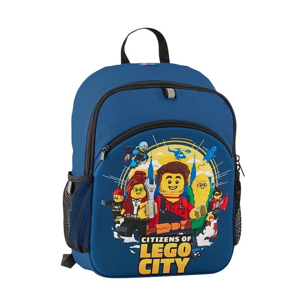Granatowy plecak dziecięcy LEGO® City Citizens Kids, 11 l