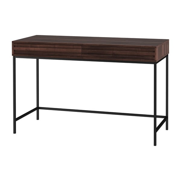 Biurko z blatem w dekorze orzecha 50x120 cm Celine – Støraa
