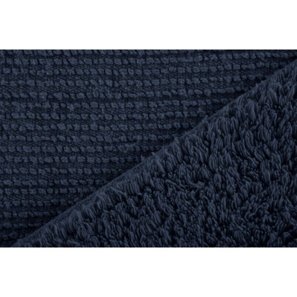 Ciemnoniebieski dywanik łazienkowy 50x45 cm Riva – Tiseco Home Studio-image-1