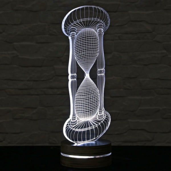 Lampa 3D stołowa Time-image-2