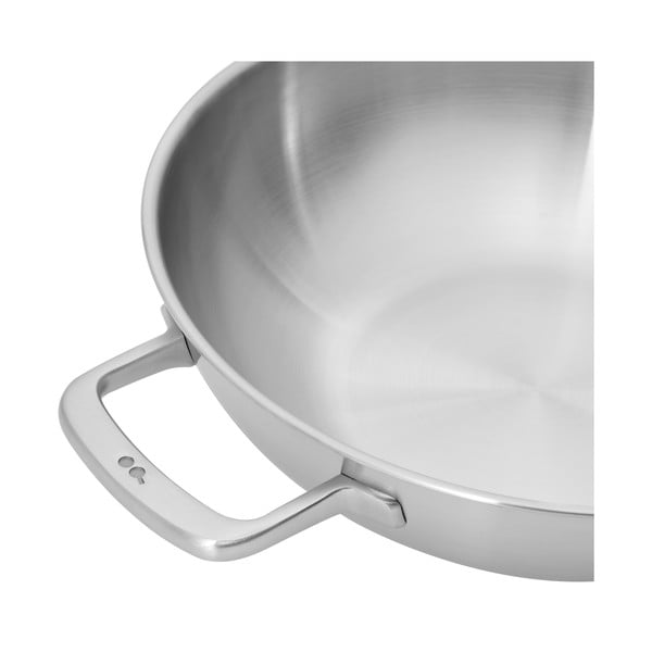 Patelnia wok ze stali nierdzewnej z pokrywką ø 30 cm Lucca 3.0 – FABINI-image-4