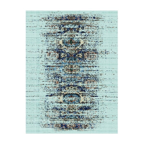 Niebieski dywan Kate Louise Rain, 80x150 cm