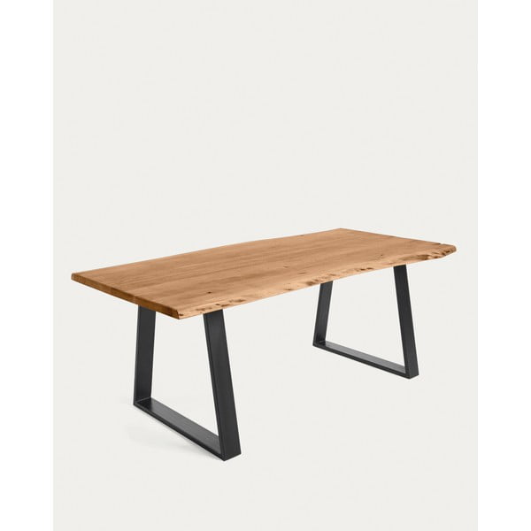 Stół z blatem z drewna akacjowego 100x220 cm Alaia – Kave Home-image-4