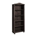 Brązowy regał z litego drewna sosnowego 70x181 cm Ella – Støraa