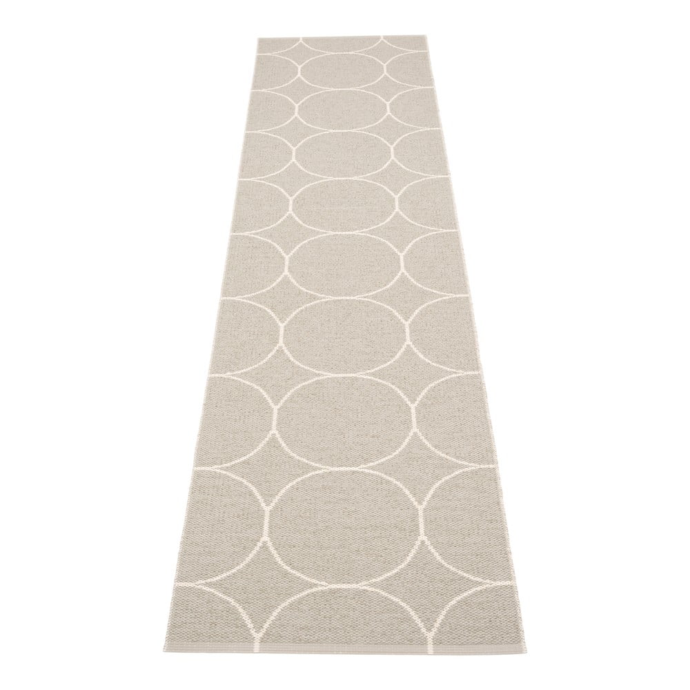 Kremowy chodnik odpowiedni na zewnątrz 70x300 cm Boo Linen – Pappelina