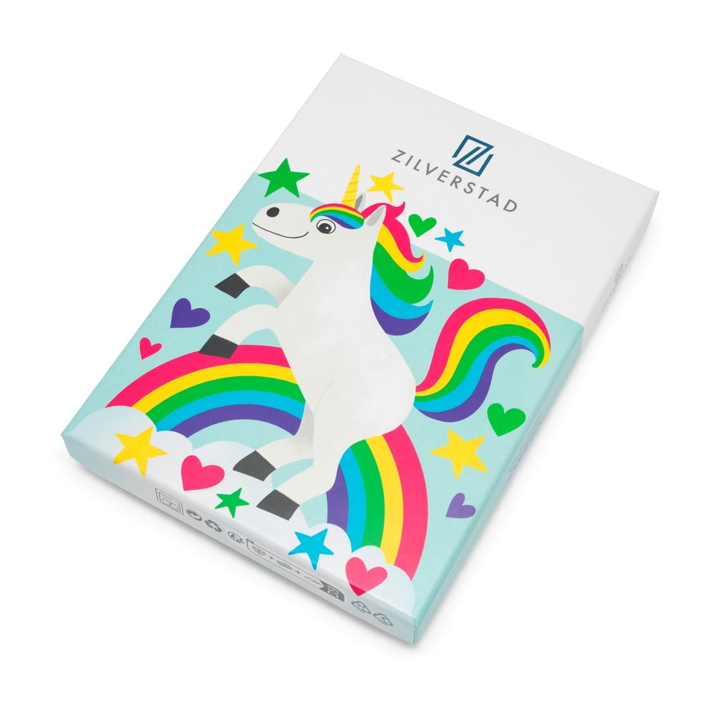Sztućce dla dzieci ze stali nierdzewnej w kolorze srebra 4 szt. Unicorn – Zilverstad (zdjęcie 5)