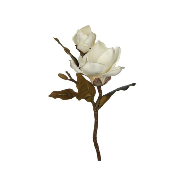Sztuczny kwiat Magnolia White, 43 cm