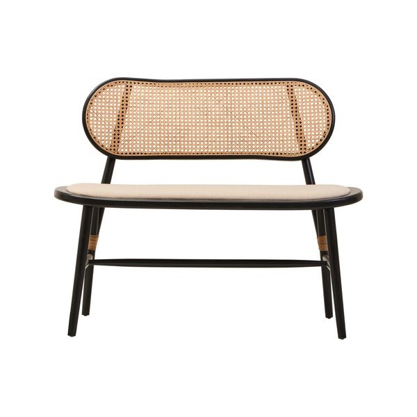Tapicerowana ławka w naturalnym kolorze Cebu – Premier Housewares-image-2
