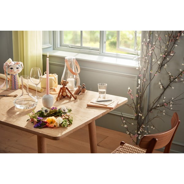 Biały porcelanowy świecznik Kähler Design Hammershoi, wys. 10 cm-image-1