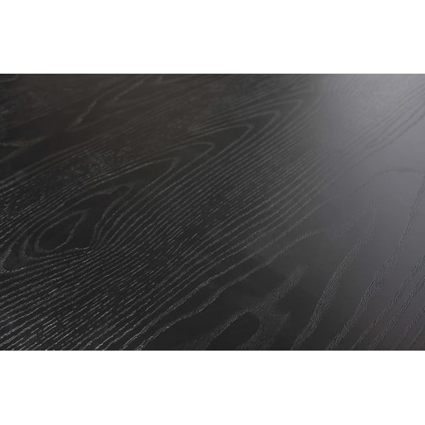 Czarny stół WOOOD Bruno, 200x90 cm-image-1