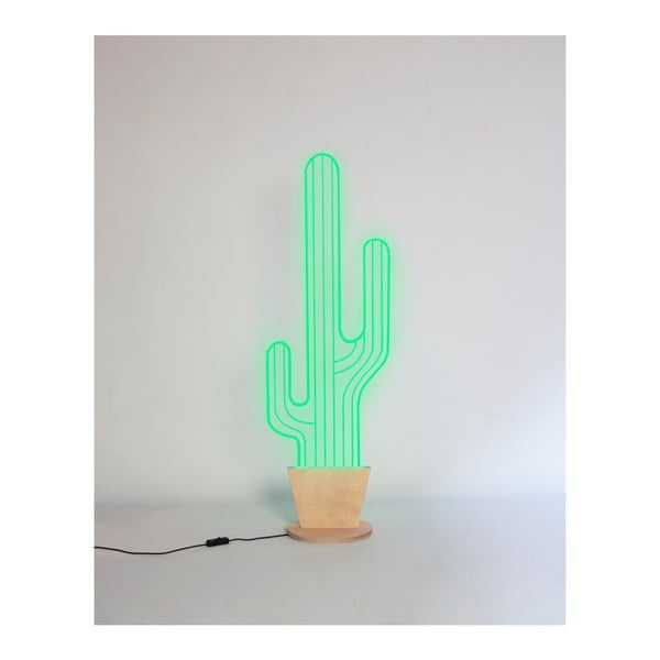 Dekoracja świetlna Really Nice Things Neon Cactus, 33,5x101 cm