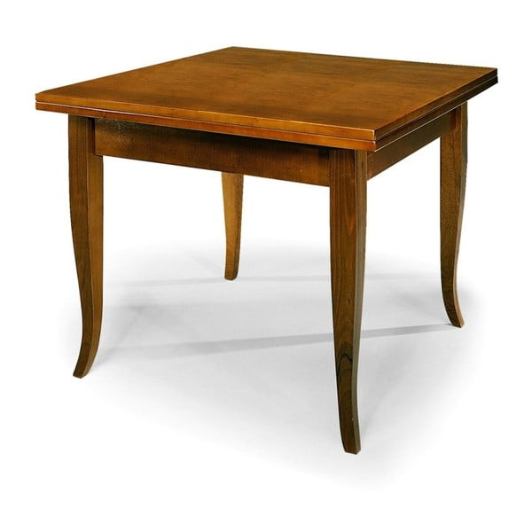 Drewniany stół rozkładany Castagnetti Noce, 80 x 80 cm