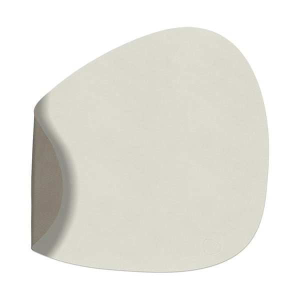 Mata stołowa ze skóry ekologicznej 37x44 cm Curve L Double Nupo – LIND DNA