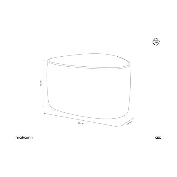 Jasnozielony puf Keo – Makamii-image-3