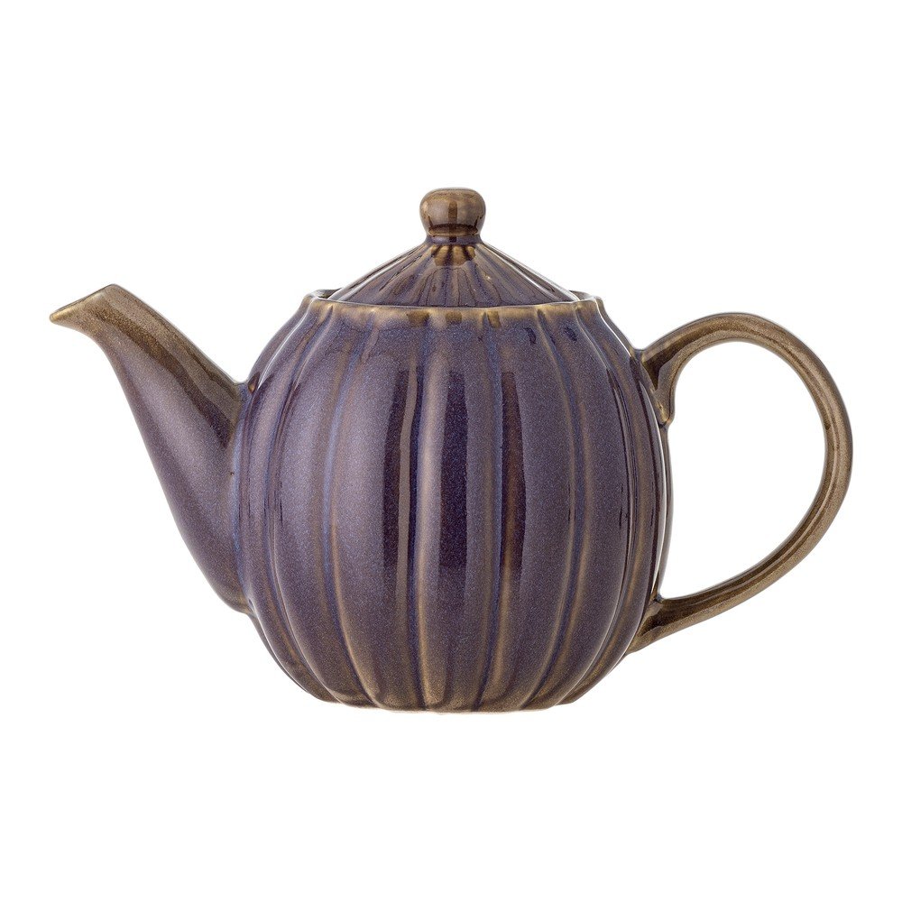 Ciemnofioletowy kamionkowy dzbanek do herbaty 1,08 l Latina – Bloomingville