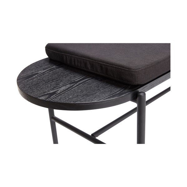 Czarna  ławka Norm – Hübsch-image-1