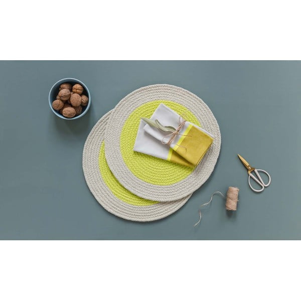 Tekstylne serwetki zestaw 2 szt. Lime – Remember-image-2