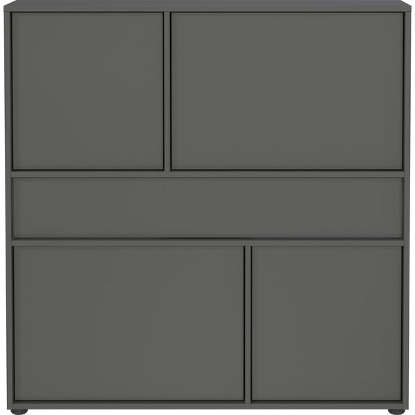 Antracytowa szafka 105x108x25 cm Ameca 2.0 – Germania-image-3