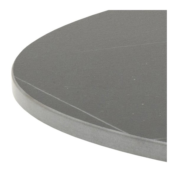 Czarny okrągły stolik z ceramicznym blatem ø 60 cm Malta – Actona-image-3