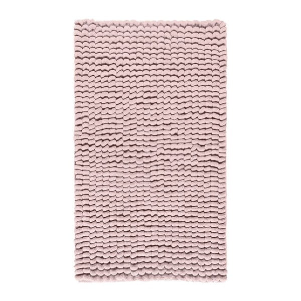 Różowy dywanik łazienkowy Aquanova Luka, 60x100 cm
