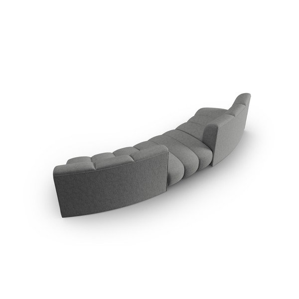Szara sofa 367 cm Lupine – Micadoni Home-image-3