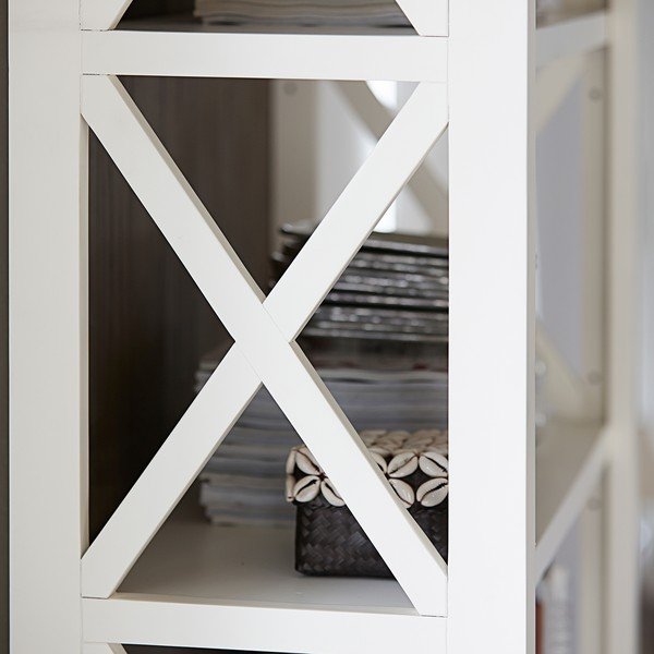 Biała witryna Canett Skagen Cabinet, 2 szuflady-image-4