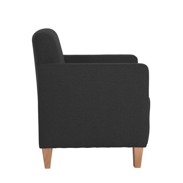 Czarny fotel Max Winzer Milla Black-image-3