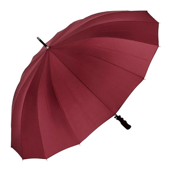 Ciemnoczerwony parasol Von Lilienfeld Cleo XXL, ø 120 cm