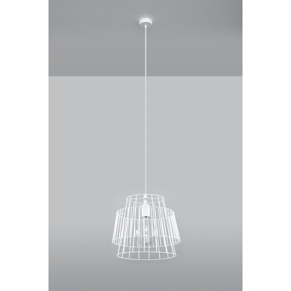 Biała lampa wisząca Sollux Darla-image-1