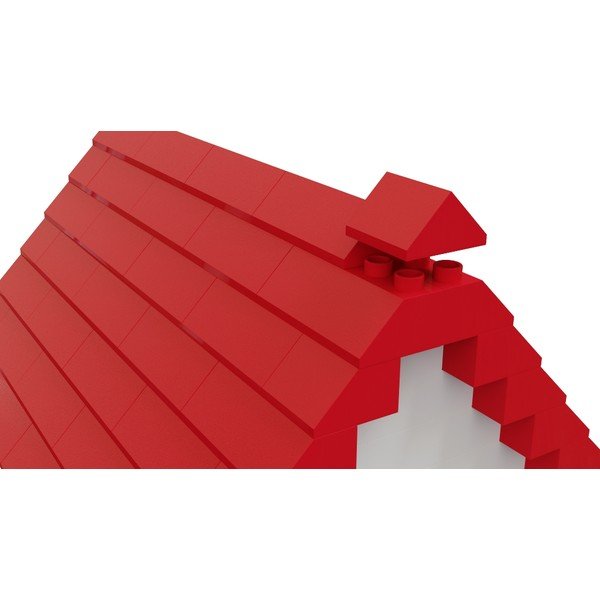 Zestaw dodatkowych elementów do budowy toru kulkowego Hubelino Roof, 68 szt.-image-1