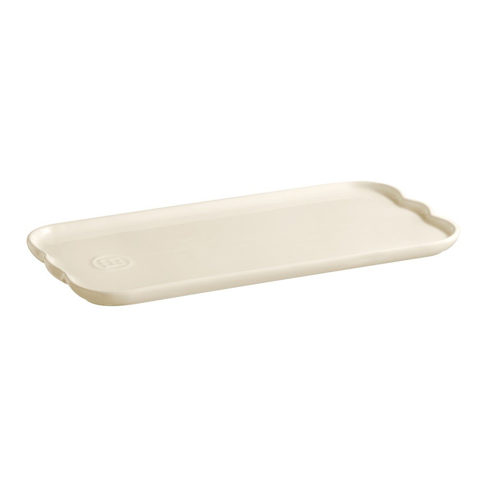 Kremowy ceramiczny talerz do serwowania Madeleine – Emile Henry