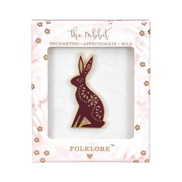 Broszka Folklore Rabbit-image-1