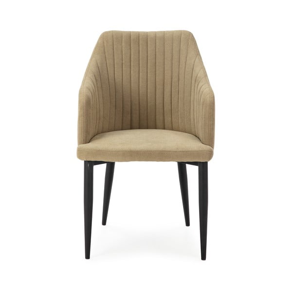 Jasnozielone tapicerowane fotele jadalniane zestaw 2 szt. Nadi – Marckeric-image-2