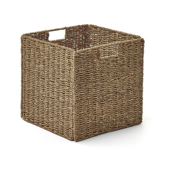 Koszyk do regału z trawy morskiej 32x32x33 cm Tossa – Kave Home