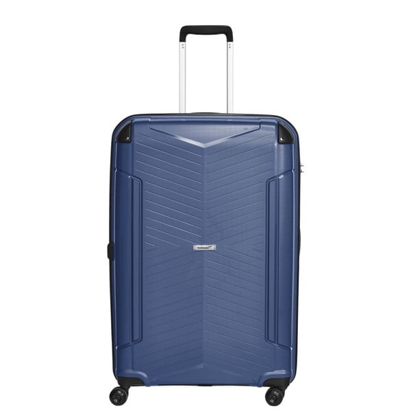 Niebieska walizka podróżna Packenger, 109 l