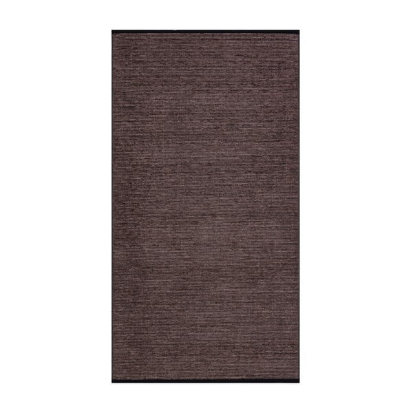Bordowy/czarny bawełniany dywan odpowiedni do prania 120x180 cm Bendigo – Vitaus