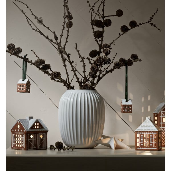 Ceramiczne ozdoby świąteczne zestaw 2 szt. 5 cm Gingerbread – Kähler Design-image-1