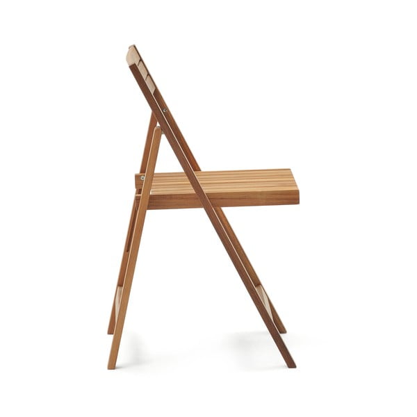 Drewniane krzesło ogrodowe w naturalnym kolorze Sadirar – Kave Home-image-2