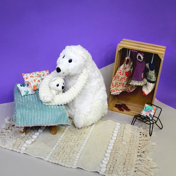 Zabawki pluszowe zestaw 2 szt. Ptipotos Grobidou – Les Deglingos-image-2