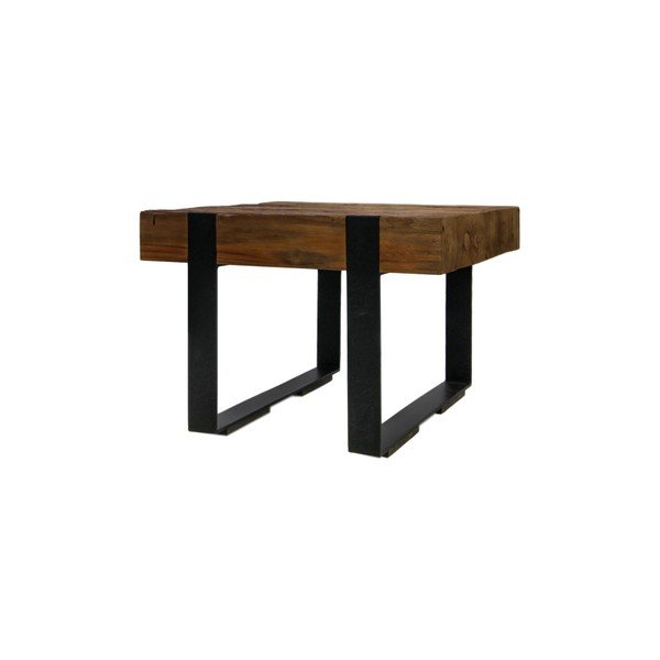 Stolik z tekowego drewna HSM collection Norton-image-2