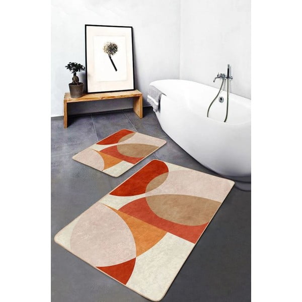 Aksamitne dywaniki łazienkowe zestaw 2 szt. 60x100 cm – Mila Home-image-1