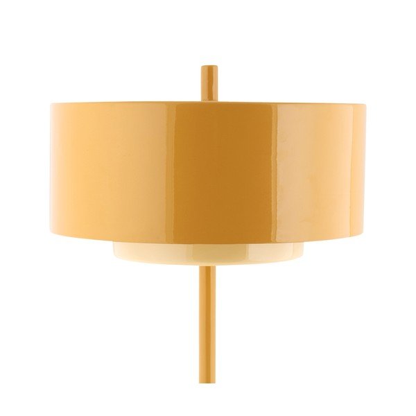 Metalowa lampa stołowa w kolorze ochry (wysokość 50 cm) Grato Anillo – Leitmotiv-image-2