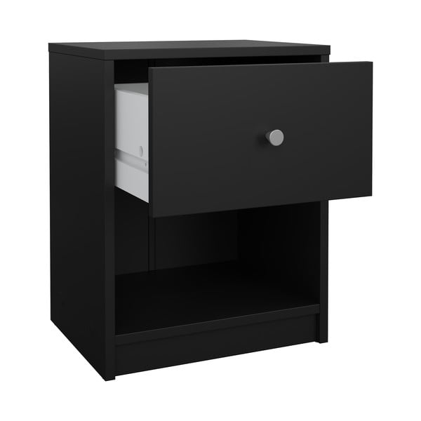 Czarna szafka nocna May – Tvilum-image-2